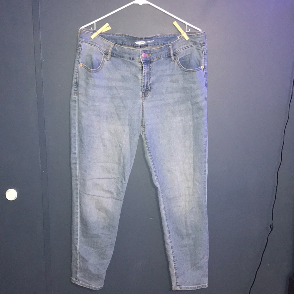 old navy super skinny